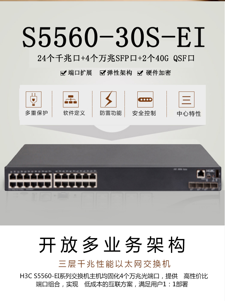 華三 企業(yè)級全管理型網(wǎng)絡(luò)核心交換機